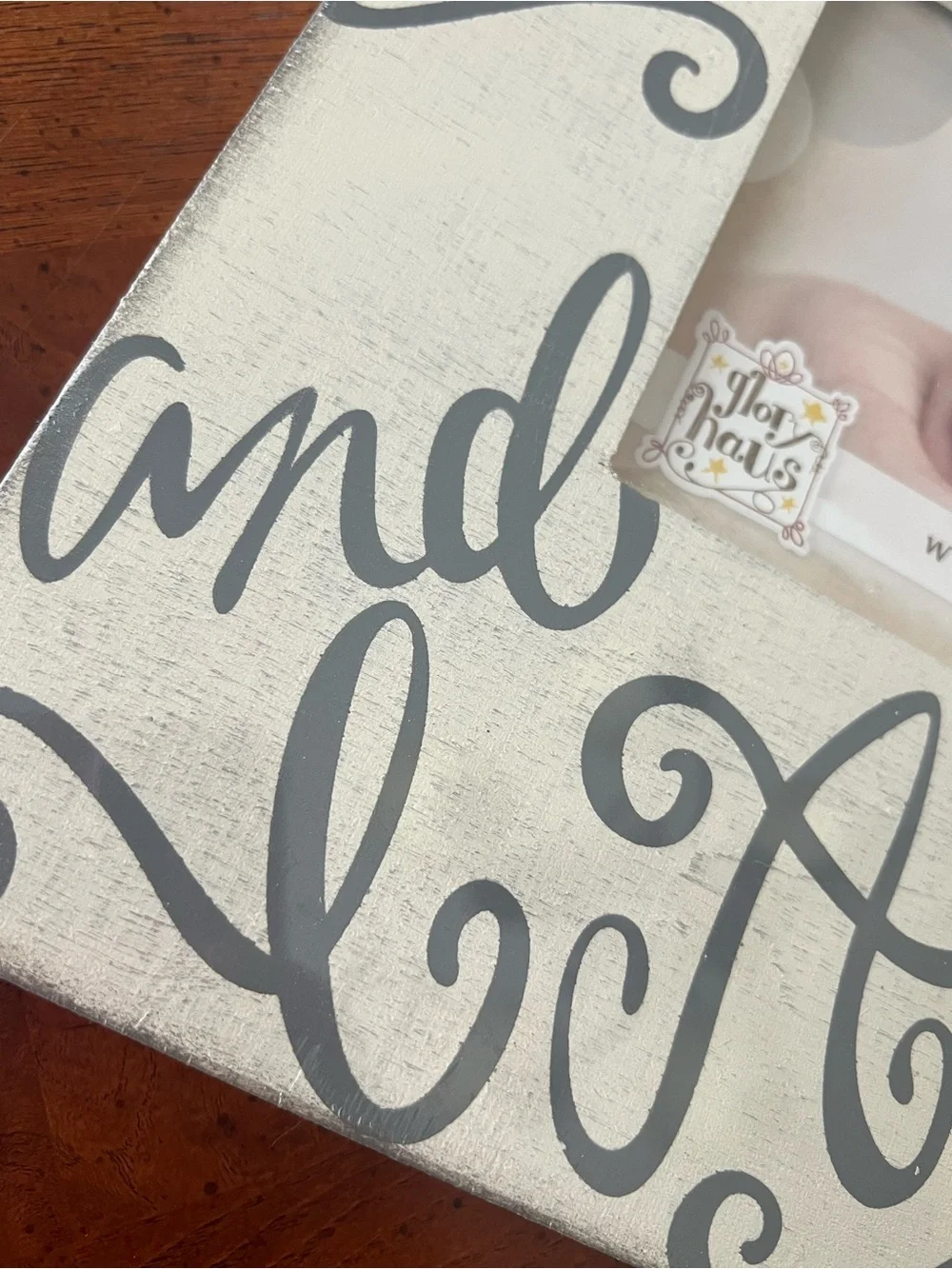 Glory Haus I Have Always Loved You 5x7 Photo Frame NIP